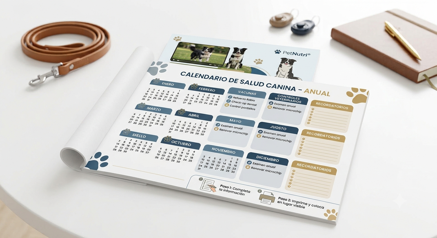 Calendario de Cuidados para Mascotas